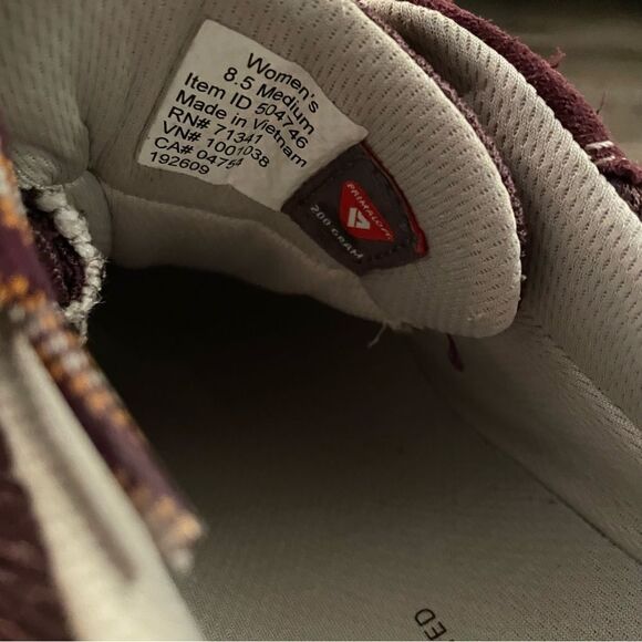 LL Bean Women's Snow Sneakers 4, Low Lace-Up - Picture 2 of 8